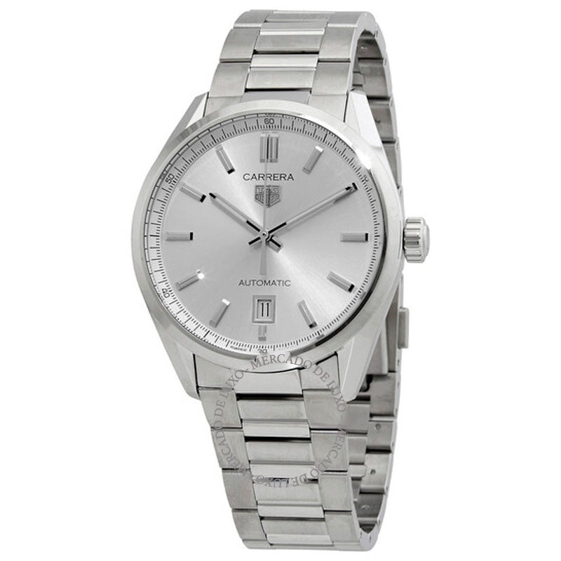 Relógio Carrera Automático Mostrador Cinza 39 mm - Mercado de Luxo - O Maior E-Commerce de Bens, Produtos e Serviços de Luxo do Brasil.