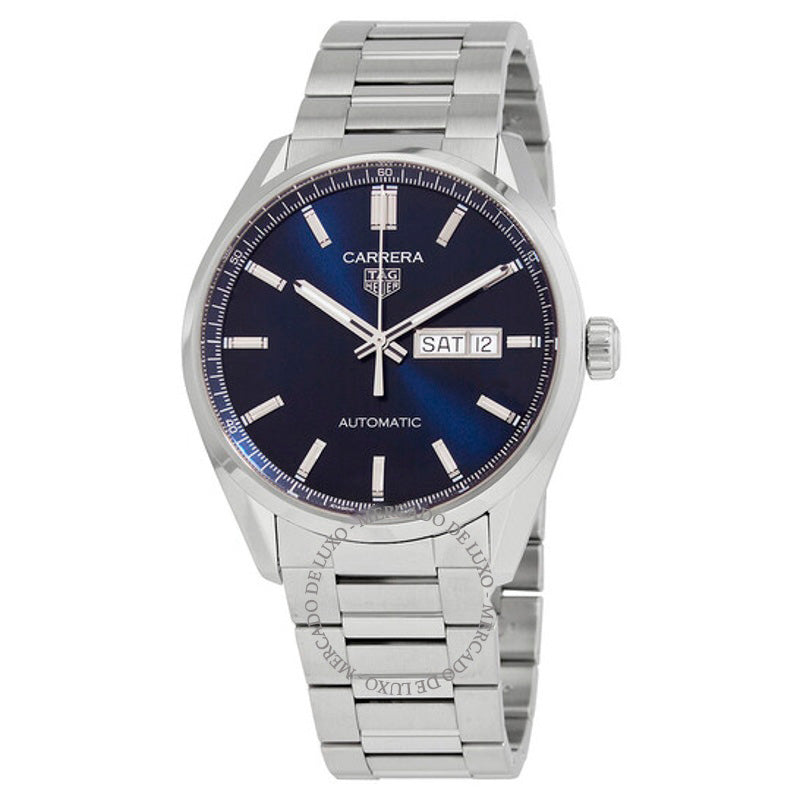 Relógio Carrera Automático Mostrador Azul 41 mm - Mercado de Luxo - O Maior E-Commerce de Bens, Produtos e Serviços de Luxo do Brasil.