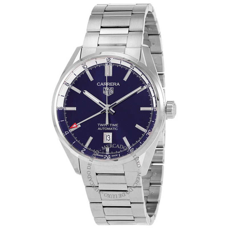 Relógio Carrera Automático Mostrador Azul 41 mm - Mercado de Luxo - O Maior E-Commerce de Bens, Produtos e Serviços de Luxo do Brasil.