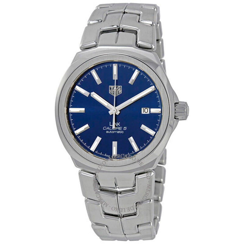 Relógio Link Discagem Azul Automática 41 mm - Mercado de Luxo - O Maior E-Commerce de Bens, Produtos e Serviços de Luxo do Brasil.