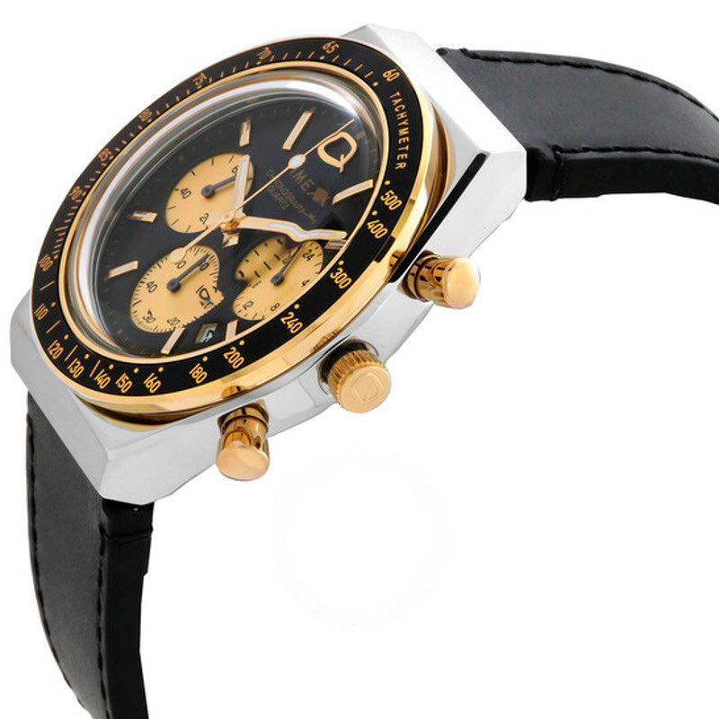 Relógio Q Timex Cronógrafo Quartzo Mostrador Preto  - Mercado de Luxo - O Maior E-Commerce de Bens, Produtos e Serviços de Luxo do Brasil.