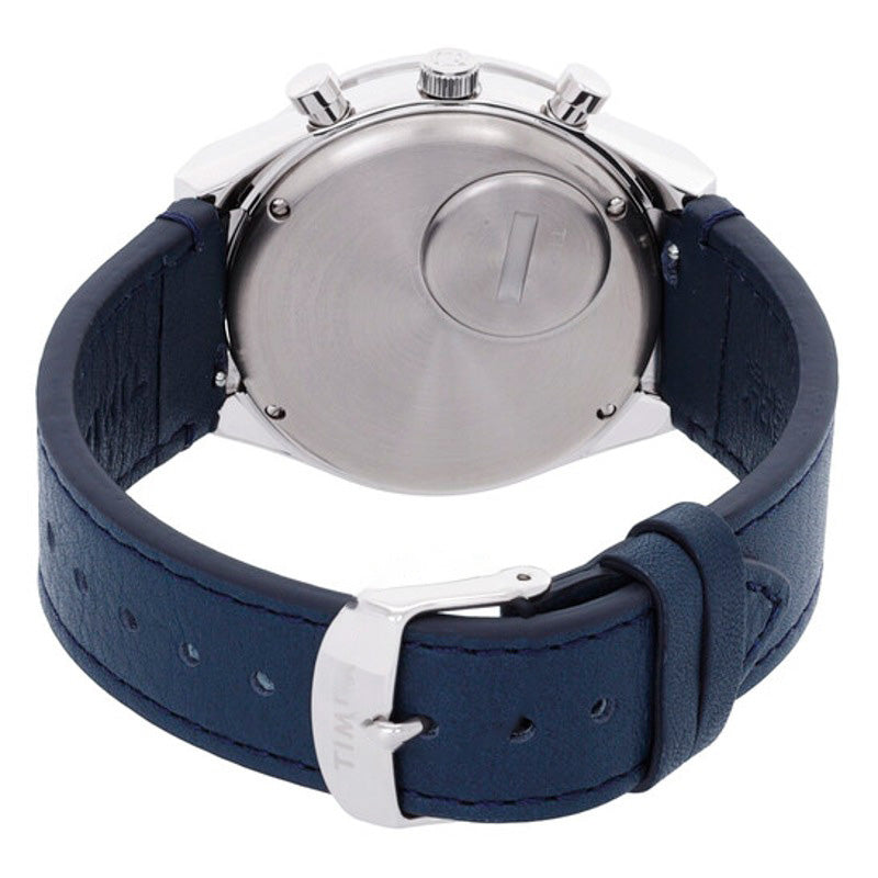 Relógio Q Timex Cronógrafo Quartzo Mostrador Azul 40 mm - Mercado de Luxo - O Maior E-Commerce de Bens, Produtos e Serviços de Luxo do Brasil.