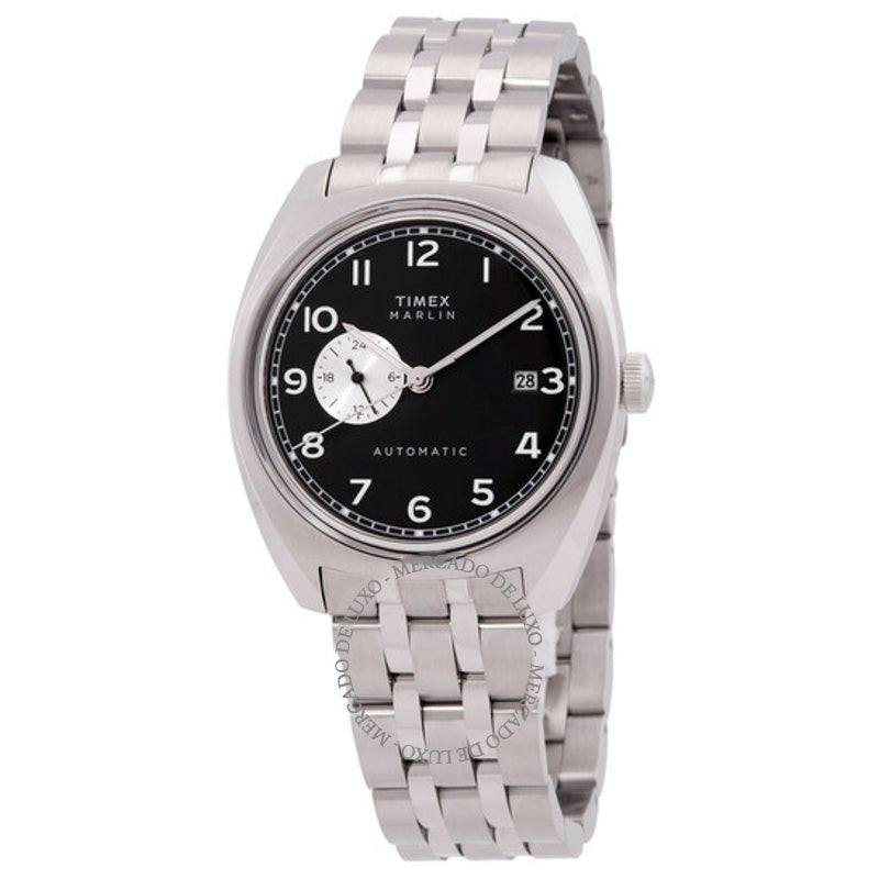 Relógio Marlin Automático Mostrador Preto 39 mm - Mercado de Luxo - O Maior E-Commerce de Bens, Produtos e Serviços de Luxo do Brasil.
