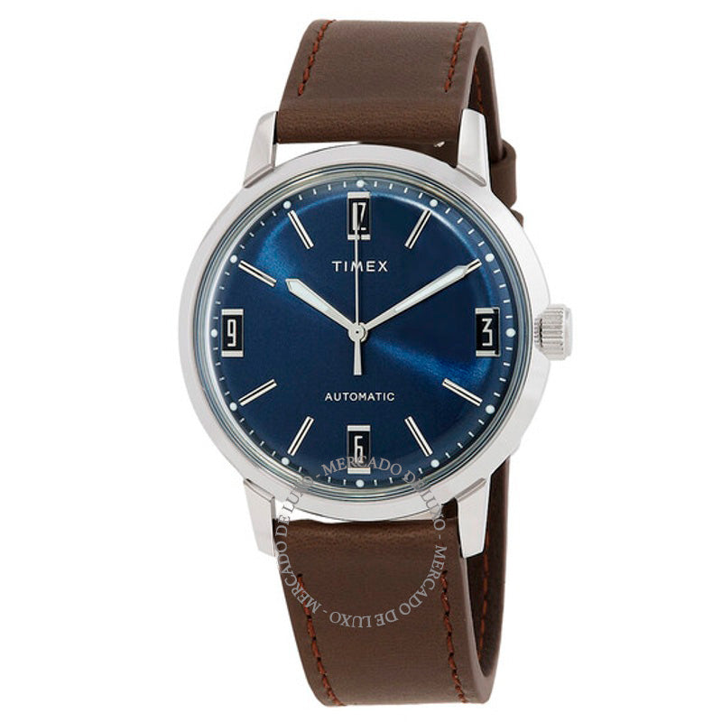 Relógio Marlin Automático Mostrador Azul 40 mm - Mercado de Luxo - O Maior E-Commerce de Bens, Produtos e Serviços de Luxo do Brasil.
