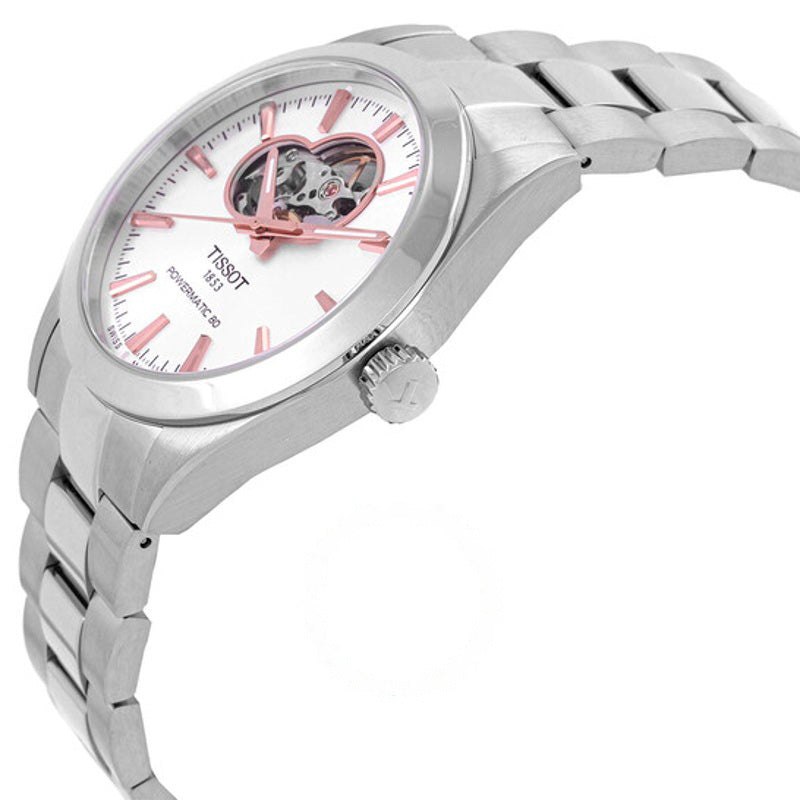 Relógio Gentleman Powermatic 80 Open Heart Automático Mostrador Prateado 40 mm - Mercado de Luxo - O Maior E-Commerce de Bens, Produtos e Serviços de Luxo do Brasil.