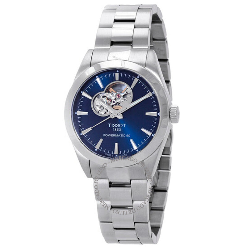 Relógio Gentleman Powermatic 80 Open Heart Automático Mostrador Azul 40 mm - Mercado de Luxo - O Maior E-Commerce de Bens, Produtos e Serviços de Luxo do Brasil.