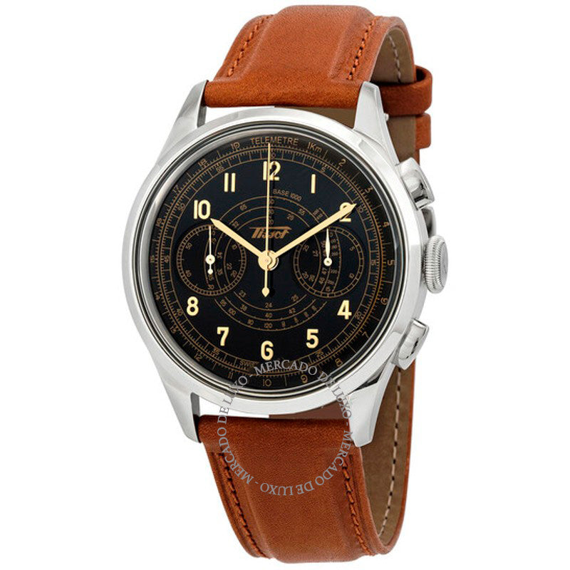 Relógio Heritage Telemeter Cronógrafo Automático Mostrador Preto 42 mm - Mercado de Luxo - O Maior E-Commerce de Bens, Produtos e Serviços de Luxo do Brasil.