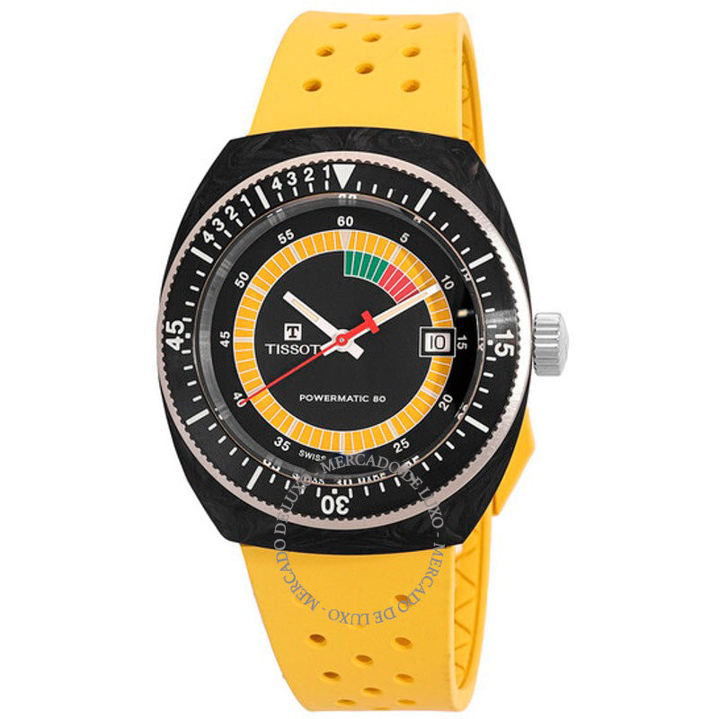 Relógio Sideral S Powermatic 80 Automático Mostrador Preto 41 mm - Mercado de Luxo - O Maior E-Commerce de Bens, Produtos e Serviços de Luxo do Brasil.