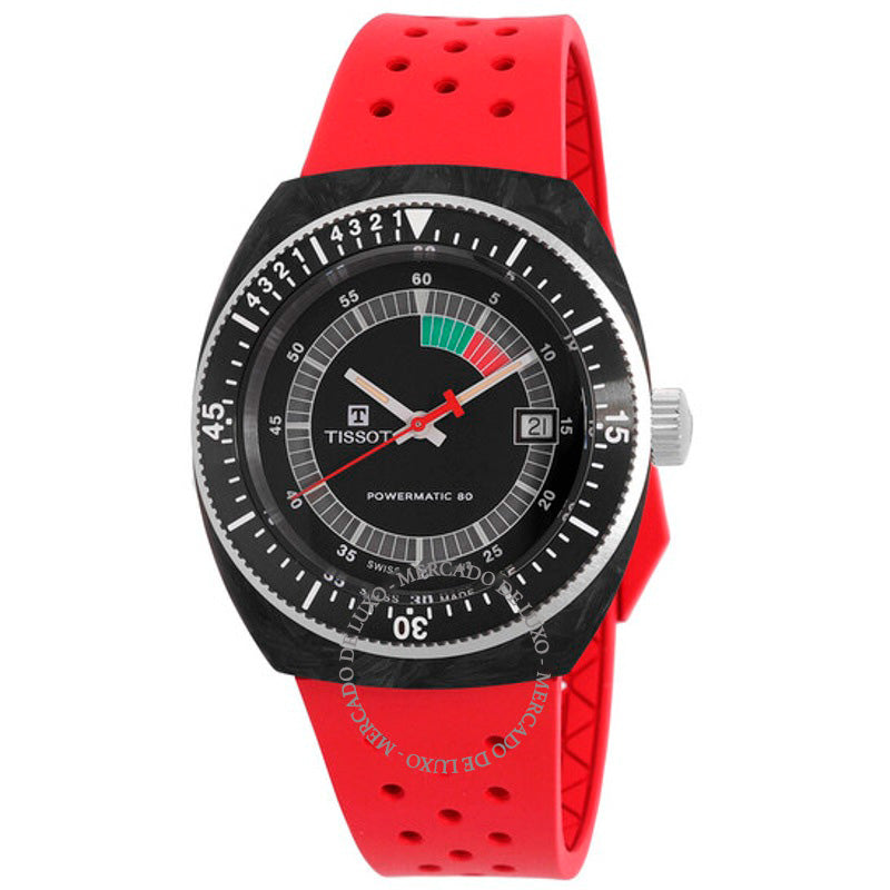 Relógio Sideral S Powermatic 80 Automático Mostrador Preto 41 mm - Mercado de Luxo - O Maior E-Commerce de Bens, Produtos e Serviços de Luxo do Brasil.