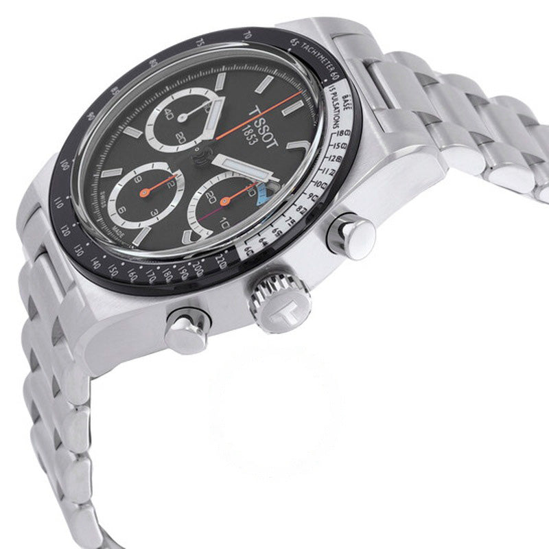 Relógio T-Sport Cronógrafo Corda Manual Mostrador Preto 41 mm - Mercado de Luxo - O Maior E-Commerce de Bens, Produtos e Serviços de Luxo do Brasil.
