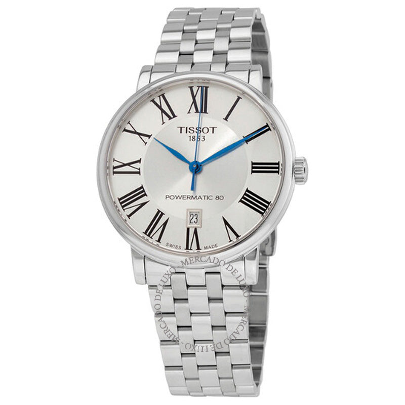 Relógio Carson Powermatic 80 Automático Mostrador Prateado 40 mm - Mercado de Luxo - O Maior E-Commerce de Bens, Produtos e Serviços de Luxo do Brasil.