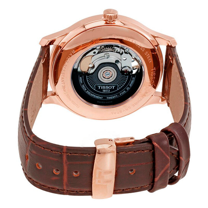 Relógio T-Classic Tradition Automático Mostrador Prateado 40 mm - Mercado de Luxo - O Maior E-Commerce de Bens, Produtos e Serviços de Luxo do Brasil.