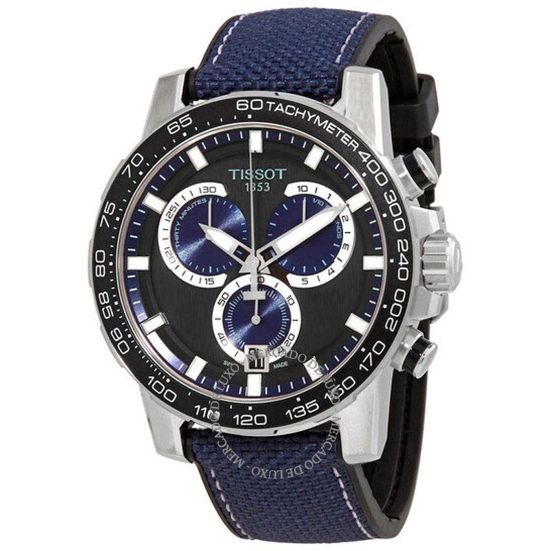 Relógio Cronógrafo Supersport Quartzo Mostrador Preto 45 mm - Mercado de Luxo - O Maior E-Commerce de Bens, Produtos e Serviços de Luxo do Brasil.