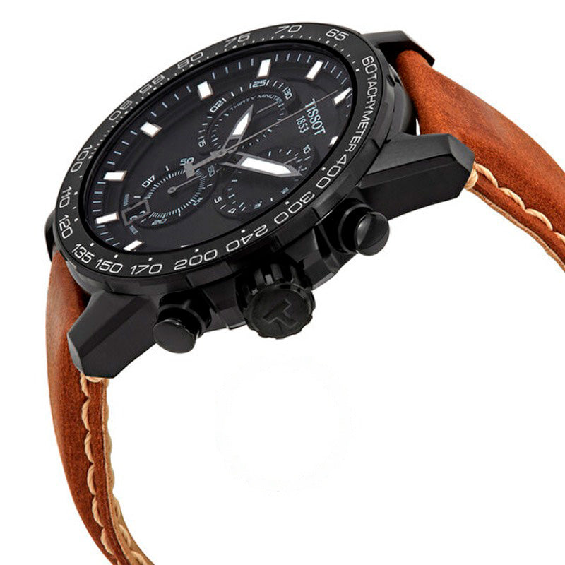 Relógio Cronógrafo Supersport Quartzo Mostrador Preto 45 mm - Mercado de Luxo - O Maior E-Commerce de Bens, Produtos e Serviços de Luxo do Brasil.