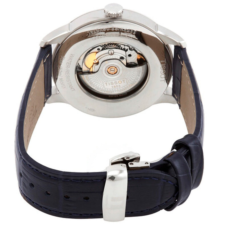 Relógio Chemin Des Tourelles Mostrador Azul Automático 42 mm - Mercado de Luxo - O Maior E-Commerce de Bens, Produtos e Serviços de Luxo do Brasil.