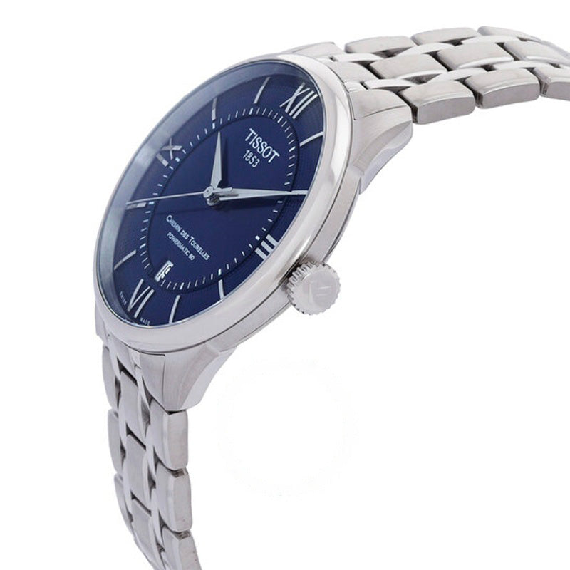 Relógio Chemin Des Tourelles Mostrador Azul Automático 39 mm - Mercado de Luxo - O Maior E-Commerce de Bens, Produtos e Serviços de Luxo do Brasil.