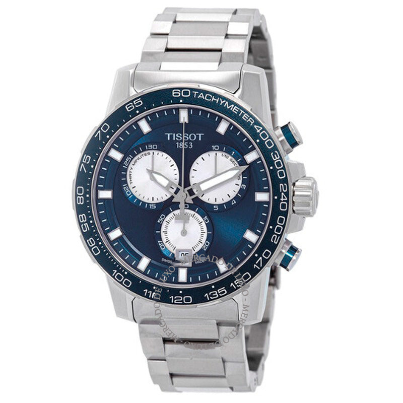 Relógio Cronógrafo Supersport Quartzo Mostrador Azul 45 mm - Mercado de Luxo - O Maior E-Commerce de Bens, Produtos e Serviços de Luxo do Brasil.