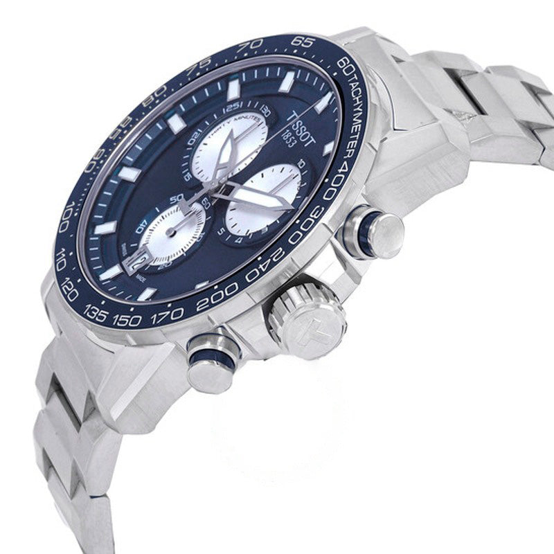 Relógio Cronógrafo Supersport Quartzo Mostrador Azul 45 mm - Mercado de Luxo - O Maior E-Commerce de Bens, Produtos e Serviços de Luxo do Brasil.