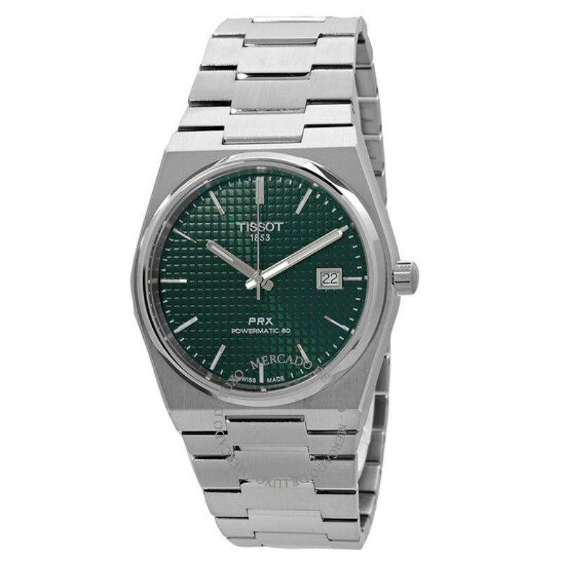 Relógio PRX Powermatic 80 Automático Mostrador Verde 40 mm - Mercado de Luxo - O Maior E-Commerce de Bens, Produtos e Serviços de Luxo do Brasil.