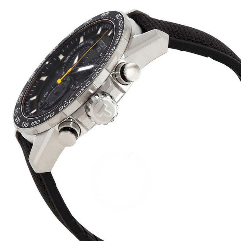 Relógio T-Sport Cronógrafo Quartzo Mostrador Preto 45 mm - Mercado de Luxo - O Maior E-Commerce de Bens, Produtos e Serviços de Luxo do Brasil.