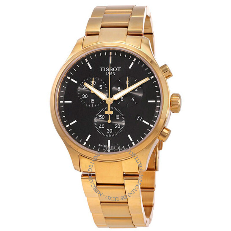 Relógio T-Sport Cronógrafo Quartzo Mostrador Preto 45 mm - Mercado de Luxo - O Maior E-Commerce de Bens, Produtos e Serviços de Luxo do Brasil.