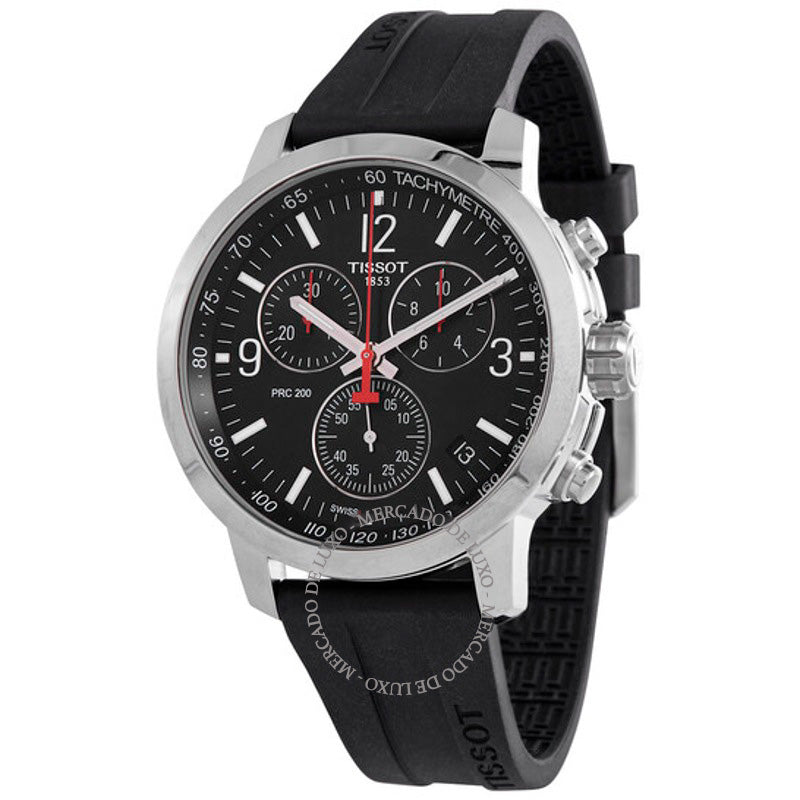 Relógio Cronógrafo PRC 200 Quartzo Mostrador Preto 42 mm - Mercado de Luxo - O Maior E-Commerce de Bens, Produtos e Serviços de Luxo do Brasil.