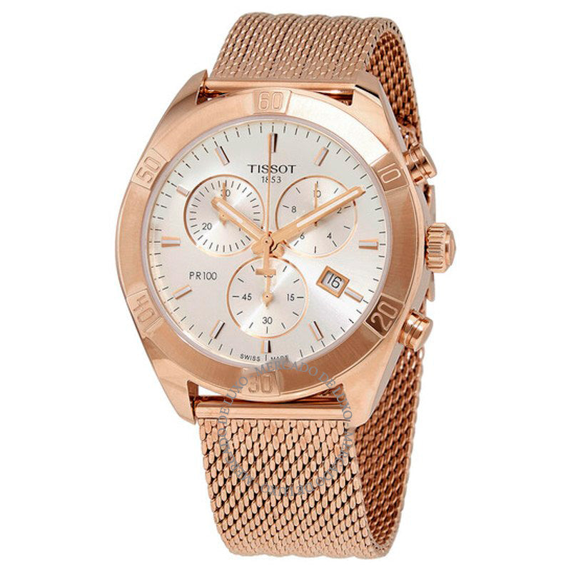 Relógio PR 100 Cronógrafo Quartzo Mostrador Prata 38 mm - Mercado de Luxo - O Maior E-Commerce de Bens, Produtos e Serviços de Luxo do Brasil.