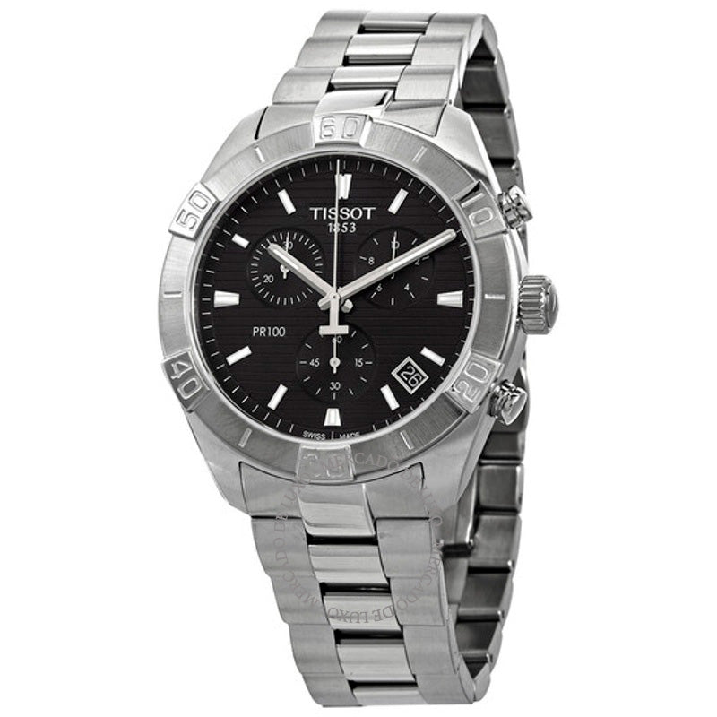 Relógio PR 100 Cronógrafo Quartzo Mostrador Preto 44 mm - Mercado de Luxo - O Maior E-Commerce de Bens, Produtos e Serviços de Luxo do Brasil.