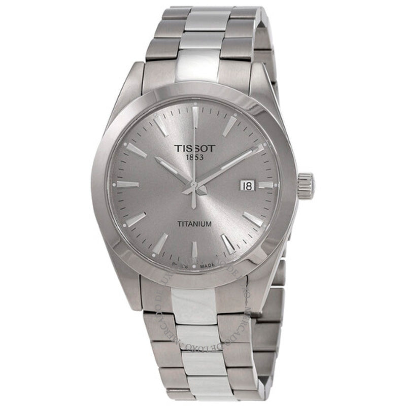 Relógio T-Classic Titanium Quartz Mostrador Cinza 40 mm - Mercado de Luxo - O Maior E-Commerce de Bens, Produtos e Serviços de Luxo do Brasil.