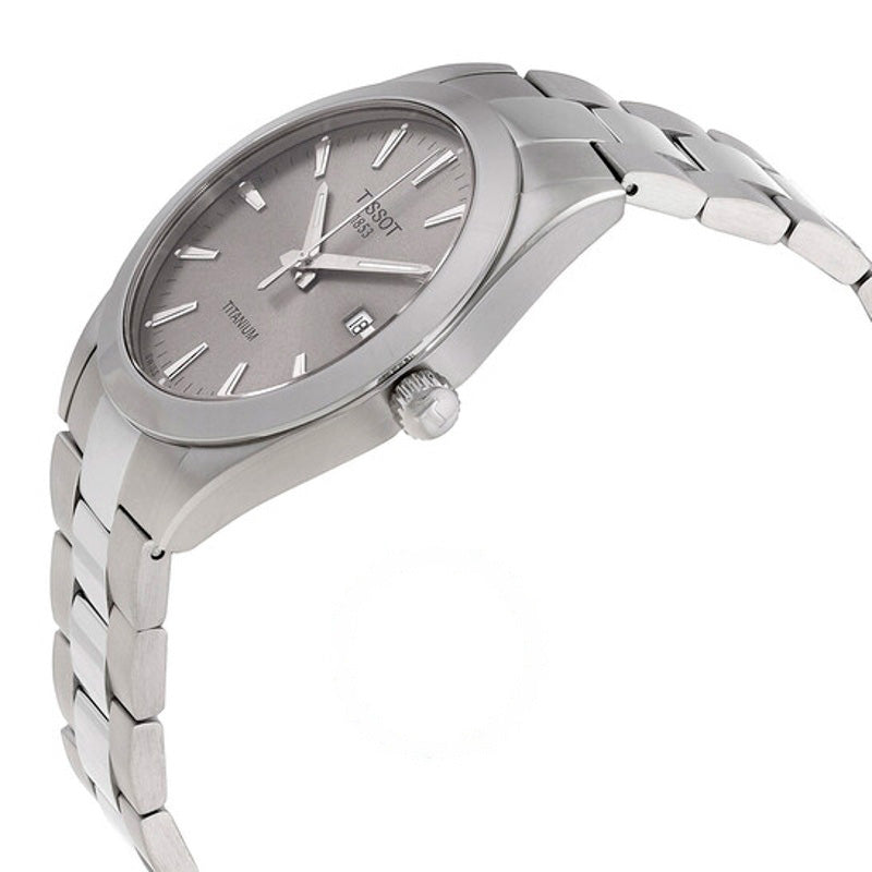 Relógio T-Classic Titanium Quartz Mostrador Cinza 40 mm - Mercado de Luxo - O Maior E-Commerce de Bens, Produtos e Serviços de Luxo do Brasil.