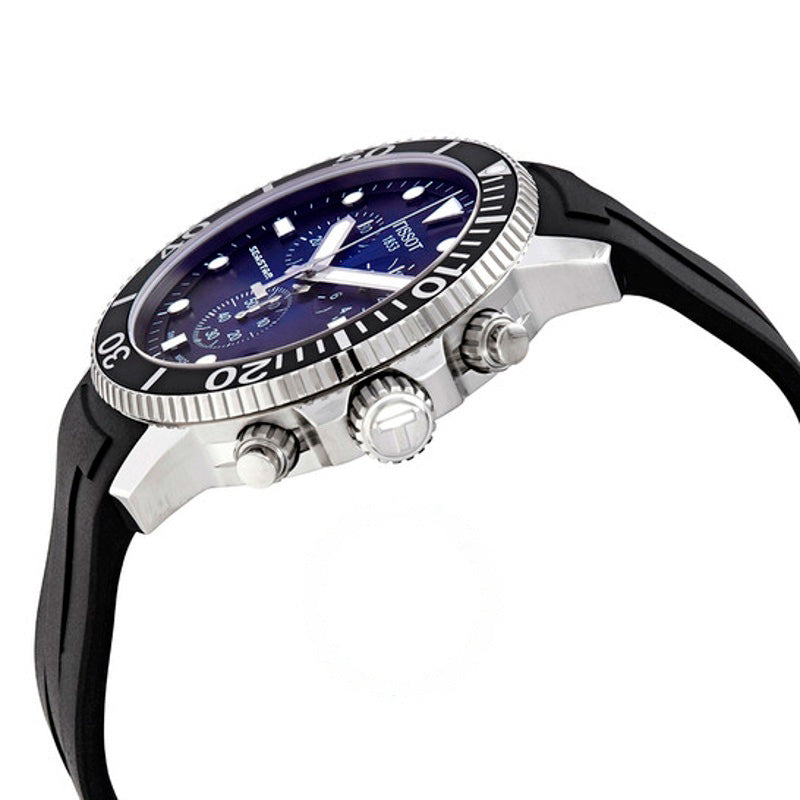 Relógio Seastar 1000 Cronógrafo Mostrador Azul 45 mm - Mercado de Luxo - O Maior E-Commerce de Bens, Produtos e Serviços de Luxo do Brasil.