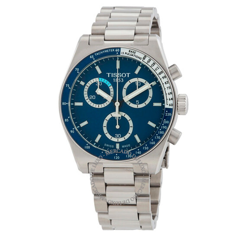 Relógio PR516 Cronógrafo Quartzo Mostrador Azul 40 mm - Mercado de Luxo - O Maior E-Commerce de Bens, Produtos e Serviços de Luxo do Brasil.