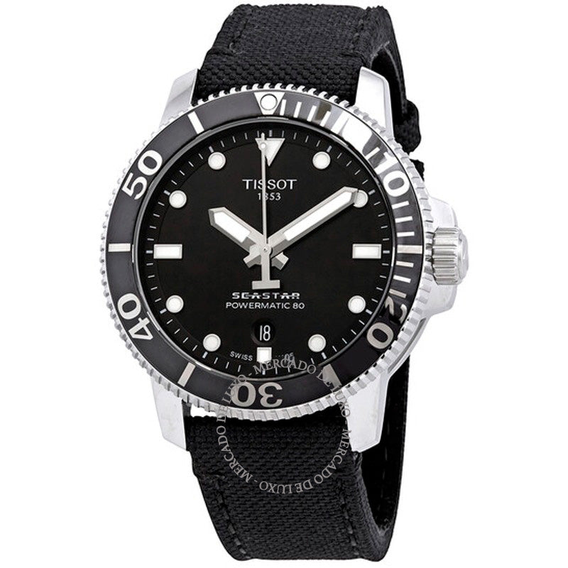 Relógio Seastar 1000 mostrador preto automático 43 mm - Mercado de Luxo - O Maior E-Commerce de Bens, Produtos e Serviços de Luxo do Brasil.
