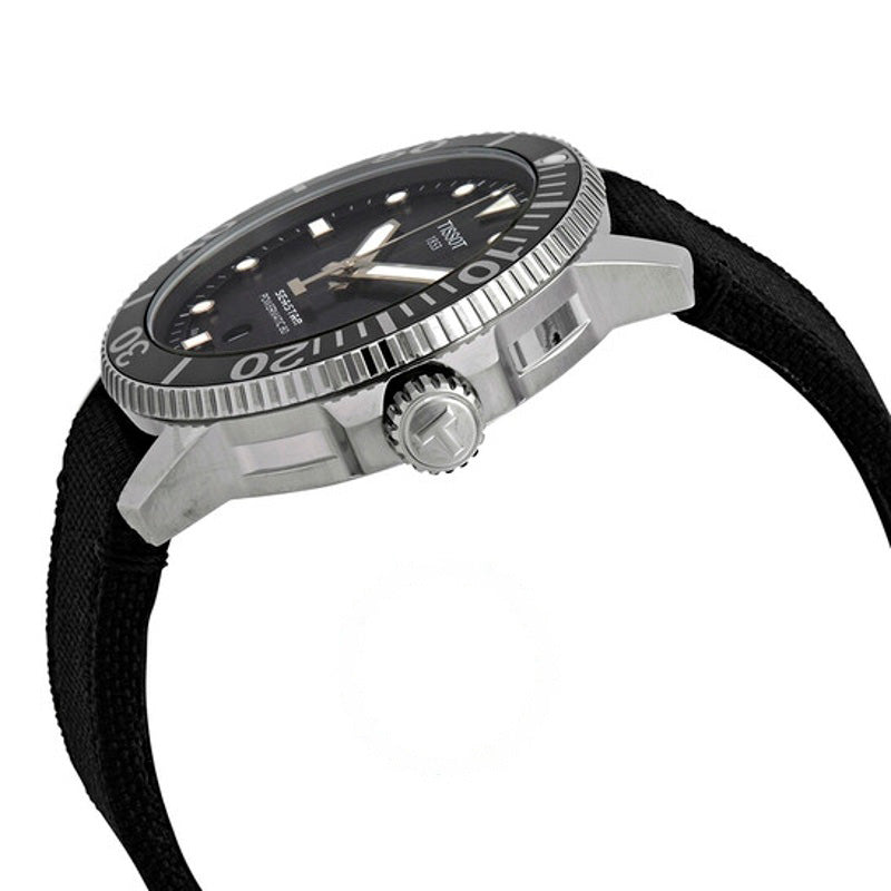 Relógio Seastar 1000 mostrador preto automático 43 mm - Mercado de Luxo - O Maior E-Commerce de Bens, Produtos e Serviços de Luxo do Brasil.
