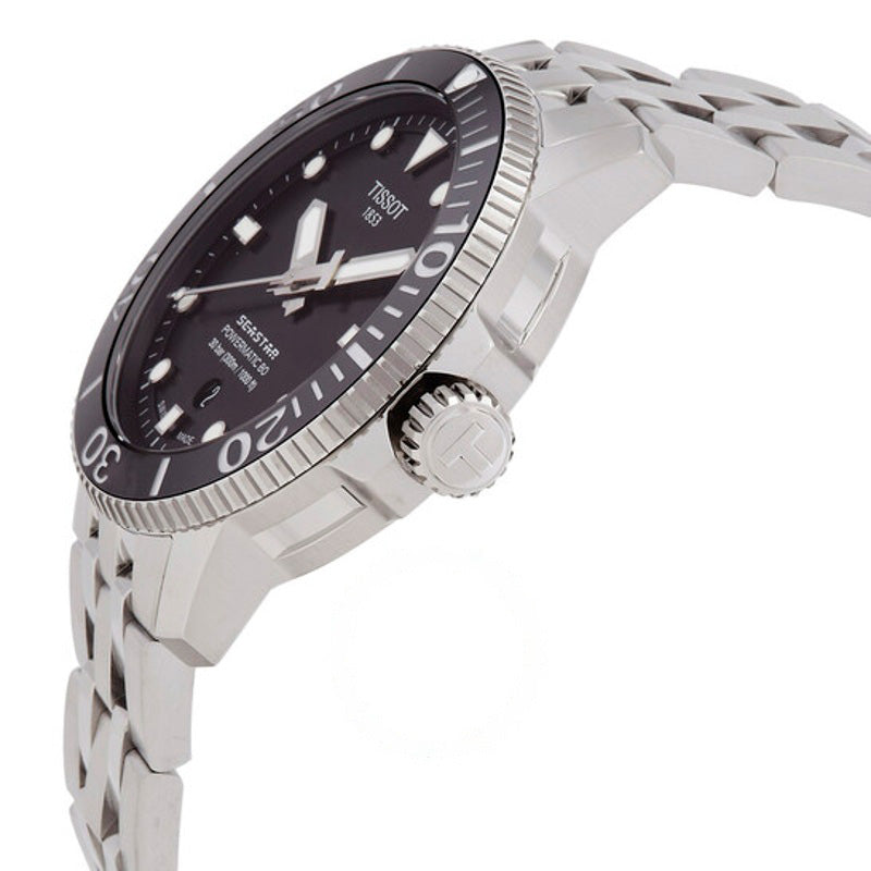 Relógio Seastar 1000 mostrador preto automático 43 mm - Mercado de Luxo - O Maior E-Commerce de Bens, Produtos e Serviços de Luxo do Brasil.