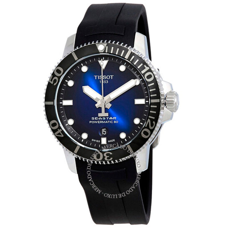 Relógio Seastar 1000 Mostrador Azul Automático 43 mm - Mercado de Luxo - O Maior E-Commerce de Bens, Produtos e Serviços de Luxo do Brasil.