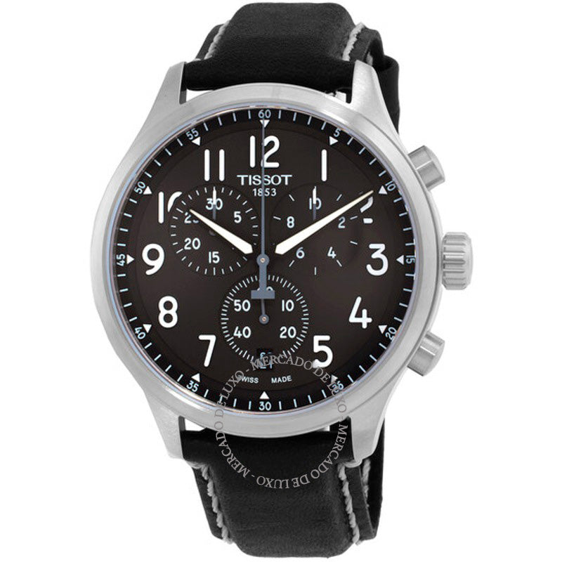 Relógio Chrono XL Quartzo Mostrador Antracite 45 mm - Mercado de Luxo - O Maior E-Commerce de Bens, Produtos e Serviços de Luxo do Brasil.