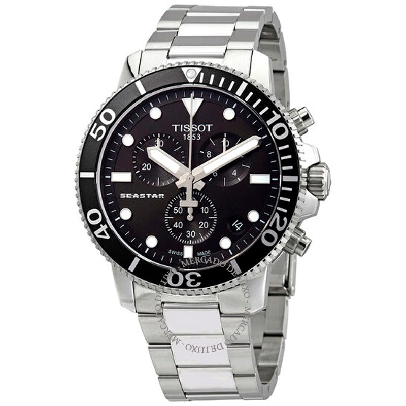 Relógio Seastar 1000 Cronógrafo Quartzo 45 mm - Mercado de Luxo - O Maior E-Commerce de Bens, Produtos e Serviços de Luxo do Brasil.