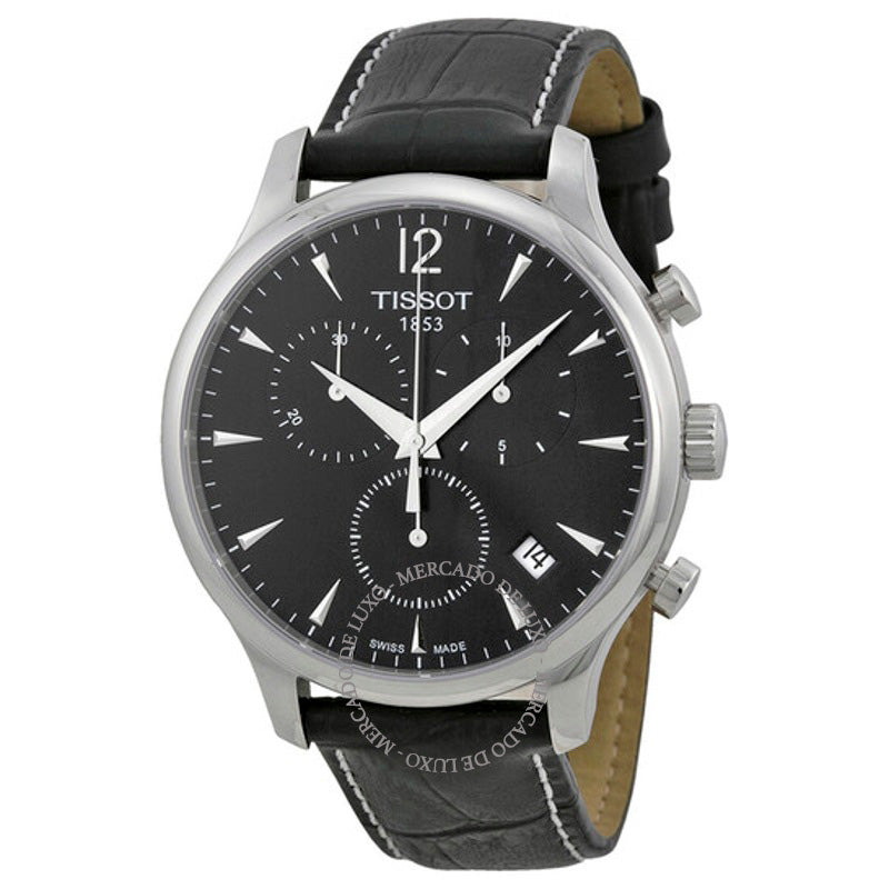 Relógio T Classic Tradition Cronógrafo 42 mm - Mercado de Luxo - O Maior E-Commerce de Bens, Produtos e Serviços de Luxo do Brasil.