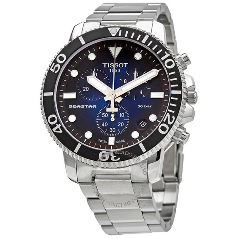 Relógio Seastar 1000 Cronógrafo Quartzo 45 mm - Mercado de Luxo - O Maior E-Commerce de Bens, Produtos e Serviços de Luxo do Brasil.