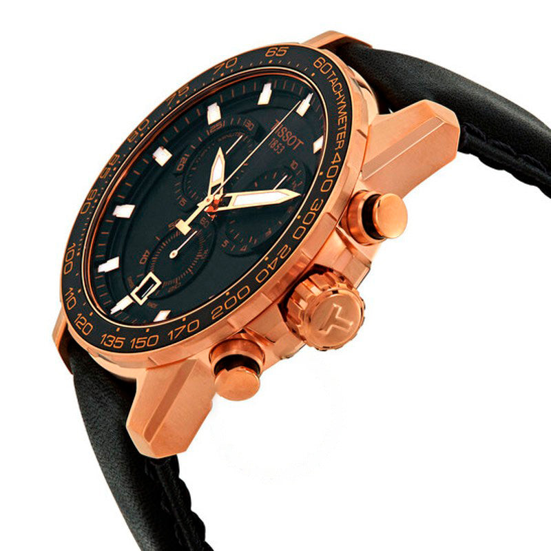 Relógio Cronógrafo Quartzo Mostrador Preto 45 mm - Mercado de Luxo - O Maior E-Commerce de Bens, Produtos e Serviços de Luxo do Brasil.