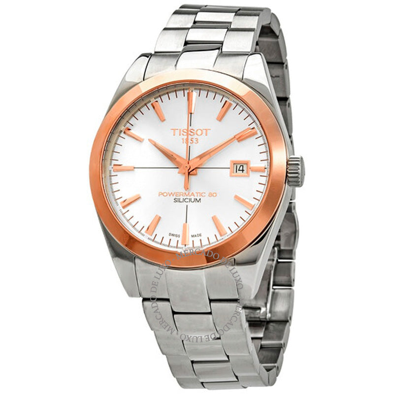 Relógio T-Gold Automático Mostrador Prateado 40 mm - Mercado de Luxo - O Maior E-Commerce de Bens, Produtos e Serviços de Luxo do Brasil.