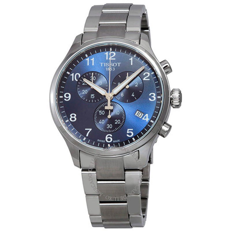 Relógio Chrono XL Classic Mostrador Azul 45 mm - Mercado de Luxo - O Maior E-Commerce de Bens, Produtos e Serviços de Luxo do Brasil.