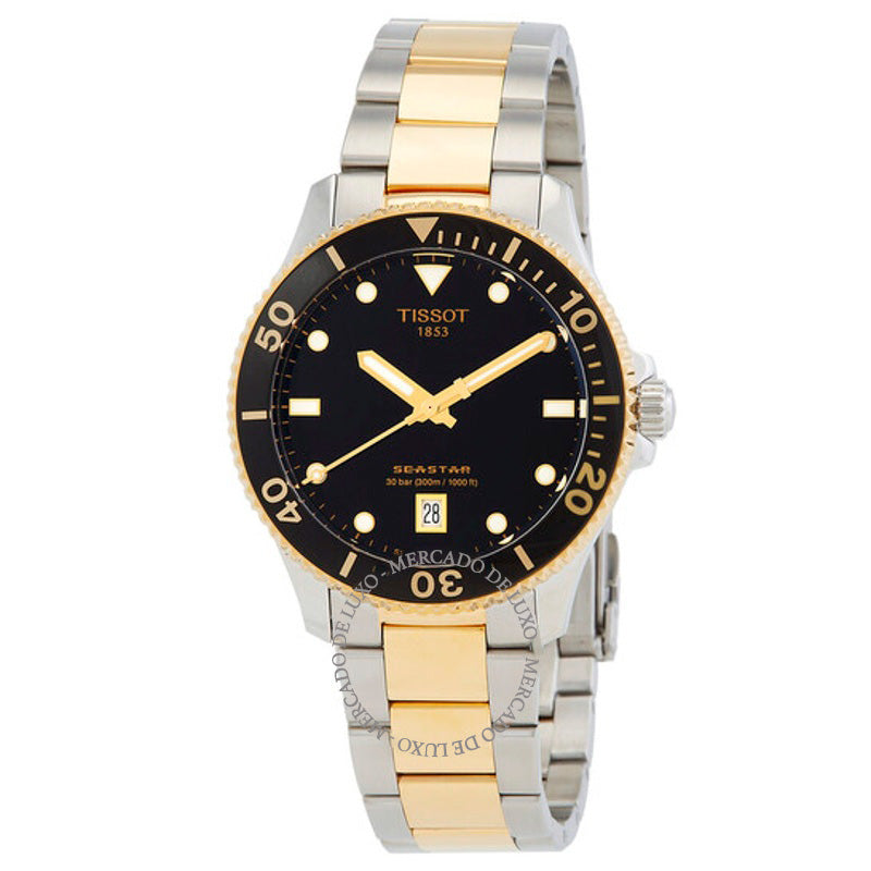Relógio T-Sport Quartz Mostrador Preto 40 mm - Mercado de Luxo - O Maior E-Commerce de Bens, Produtos e Serviços de Luxo do Brasil.