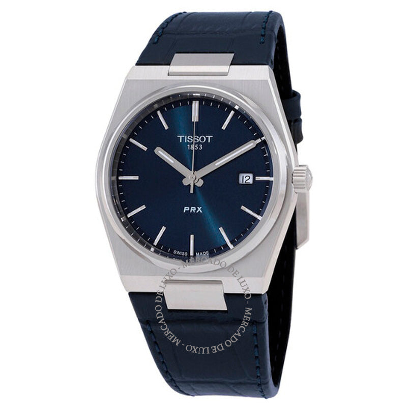 Relógio PRX Quartzo Mostrador Azul 39 mm - Mercado de Luxo - O Maior E-Commerce de Bens, Produtos e Serviços de Luxo do Brasil.