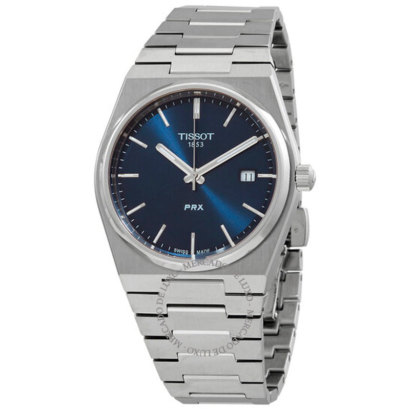 Relógio PRX Quartzo Mostrador Azul 40 mm - Mercado de Luxo - O Maior E-Commerce de Bens, Produtos e Serviços de Luxo do Brasil.