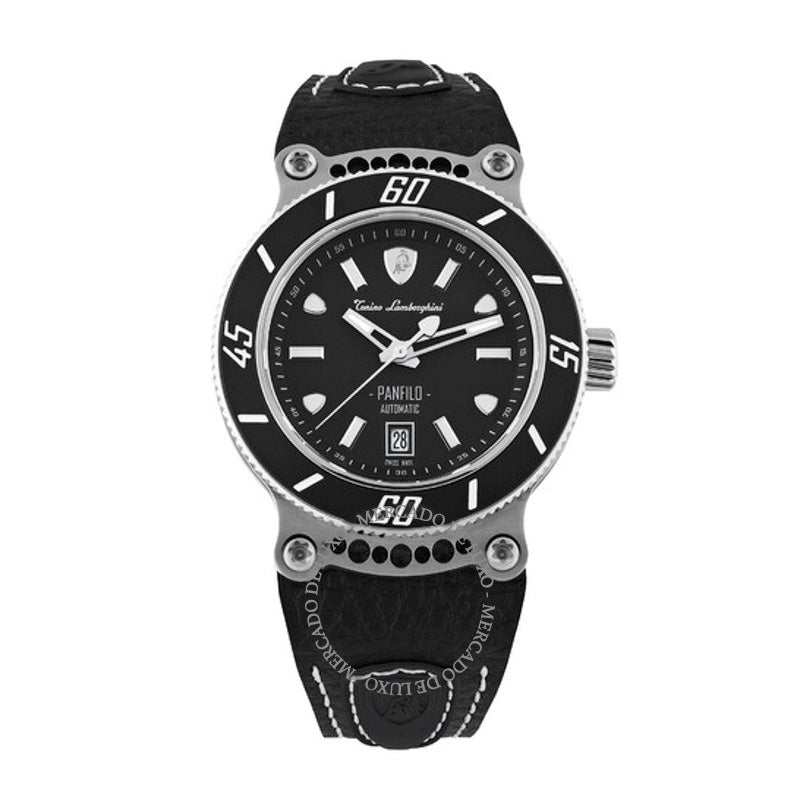 Relógio Panfilo Automático Mostrador Preto 44 mm - Mercado de Luxo - O Maior E-Commerce de Bens, Produtos e Serviços de Luxo do Brasil.