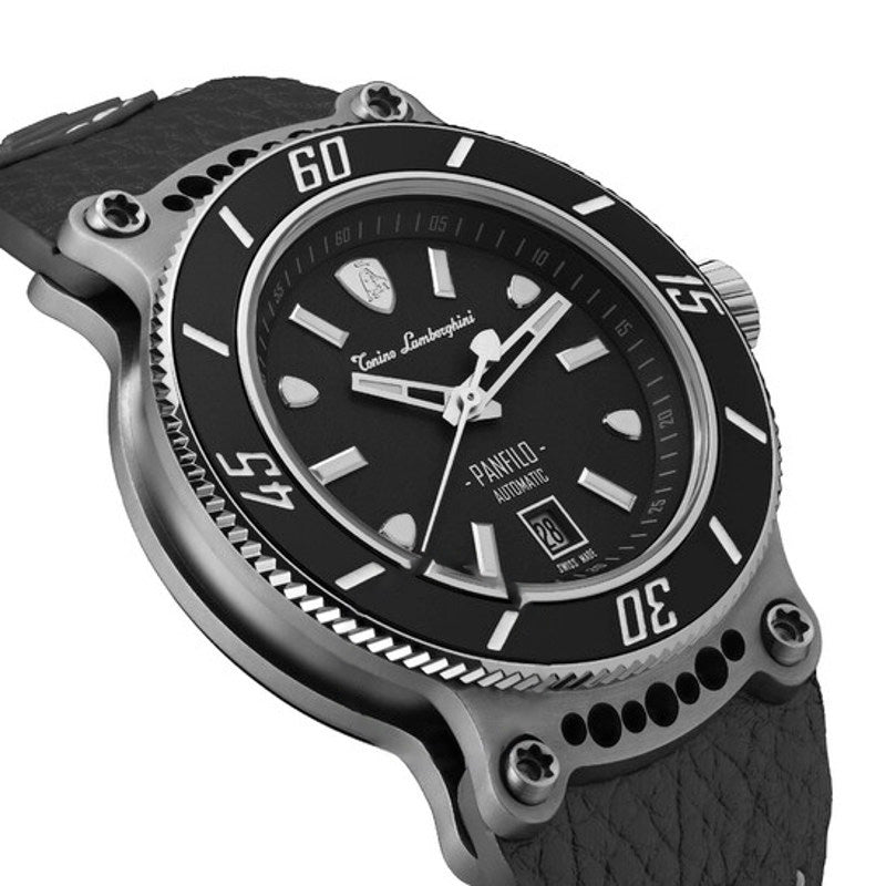Relógio Panfilo Automático Mostrador Preto 44 mm - Mercado de Luxo - O Maior E-Commerce de Bens, Produtos e Serviços de Luxo do Brasil.