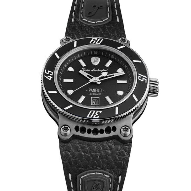 Relógio Panfilo Automático Mostrador Preto 44 mm - Mercado de Luxo - O Maior E-Commerce de Bens, Produtos e Serviços de Luxo do Brasil.