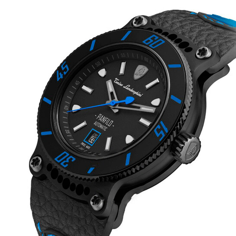 Relógio Panfilo Automático Mostrador Preto 44 mm - Mercado de Luxo - O Maior E-Commerce de Bens, Produtos e Serviços de Luxo do Brasil.